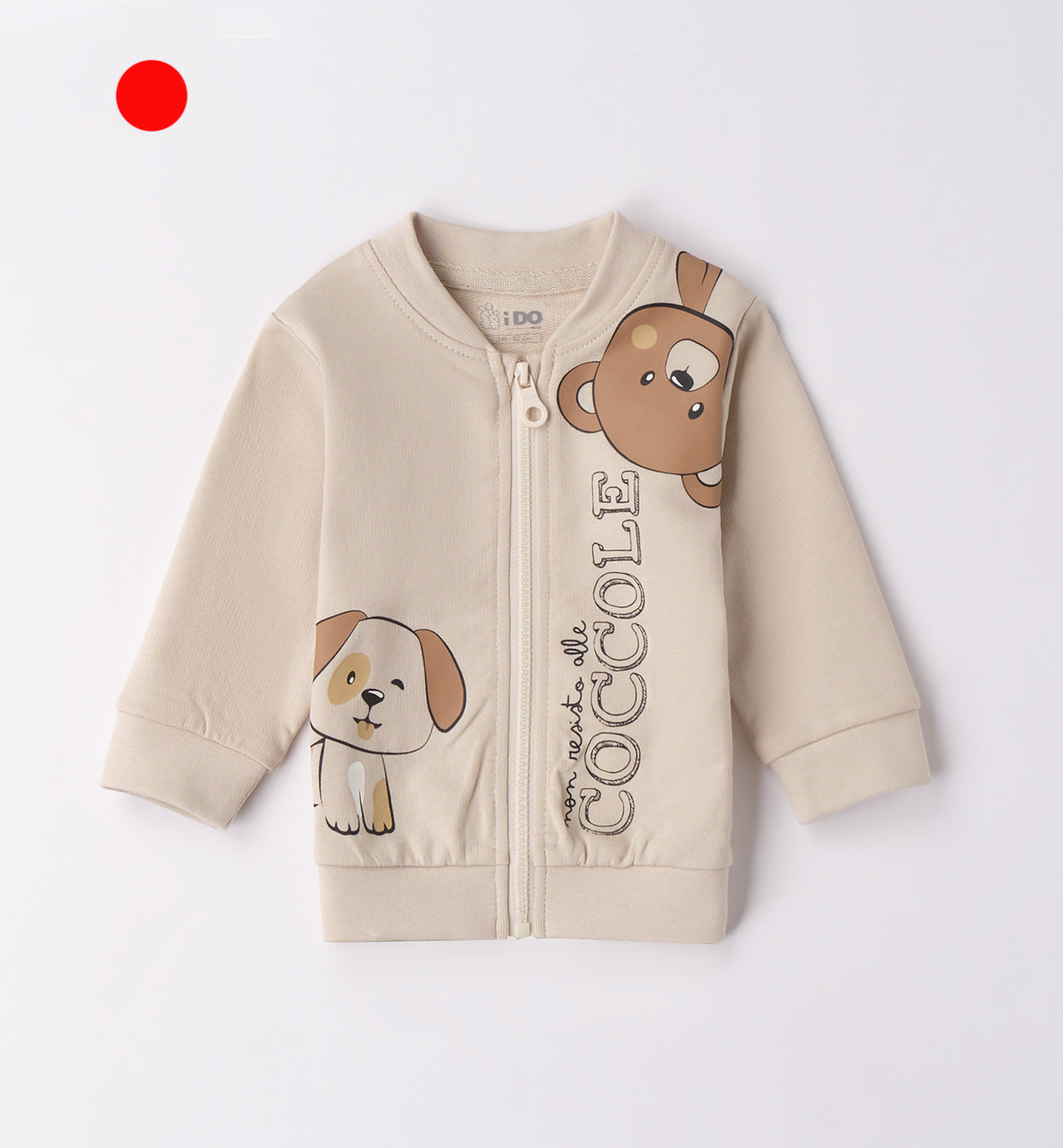 FELPA APERTA ML CON ZIP O CON BOTTONI