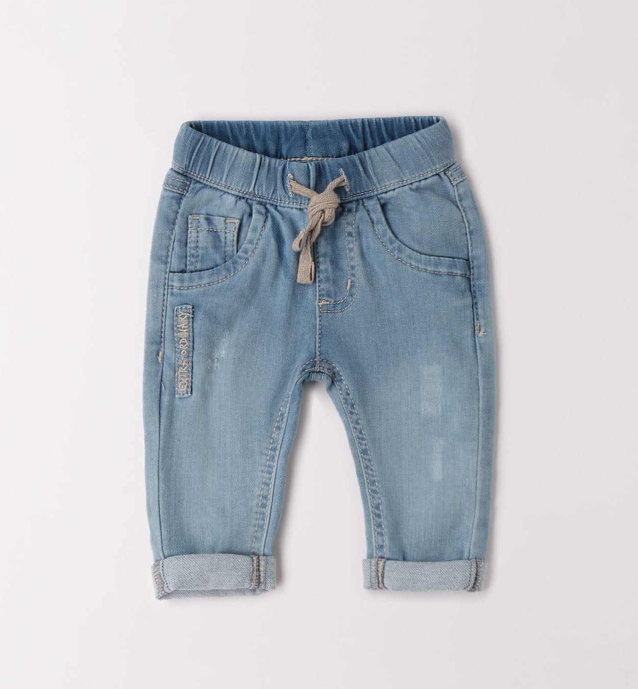 PANTALONE DENIM LUNGO